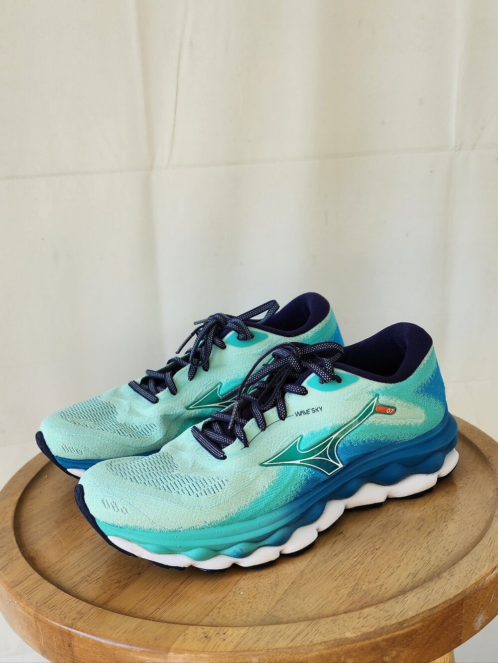 Mizuno Wave Sky Running Shoes Aqua/Teal